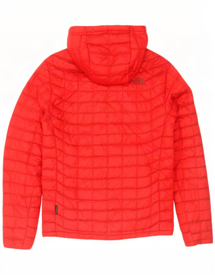 Męska wyściełana kurtka z kapturem The North Face UK 36 Small Red Nylon