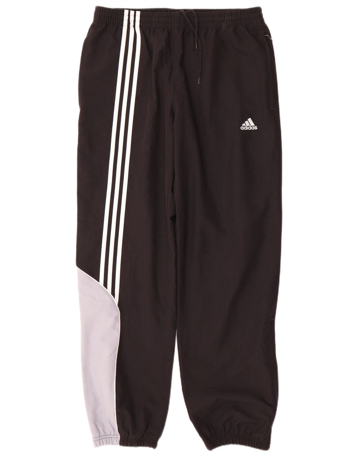 Męskie spodnie dresowe ADIDAS Joggers UK 40/42 Średni czarny, blok kolorów