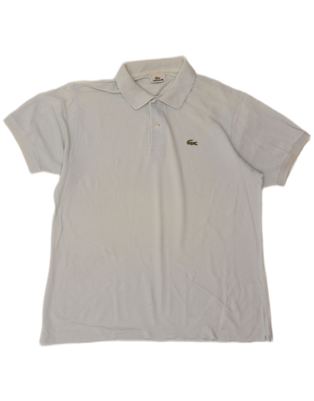 Męska koszulka polo Lacoste, rozmiar 5, duża, niebieska, bawełniana