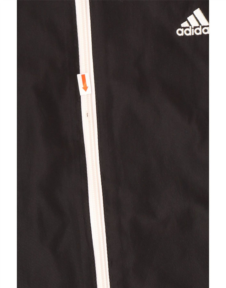 Męska kurtka dresowa Adidas UK 40/42 Średni czarny poliester