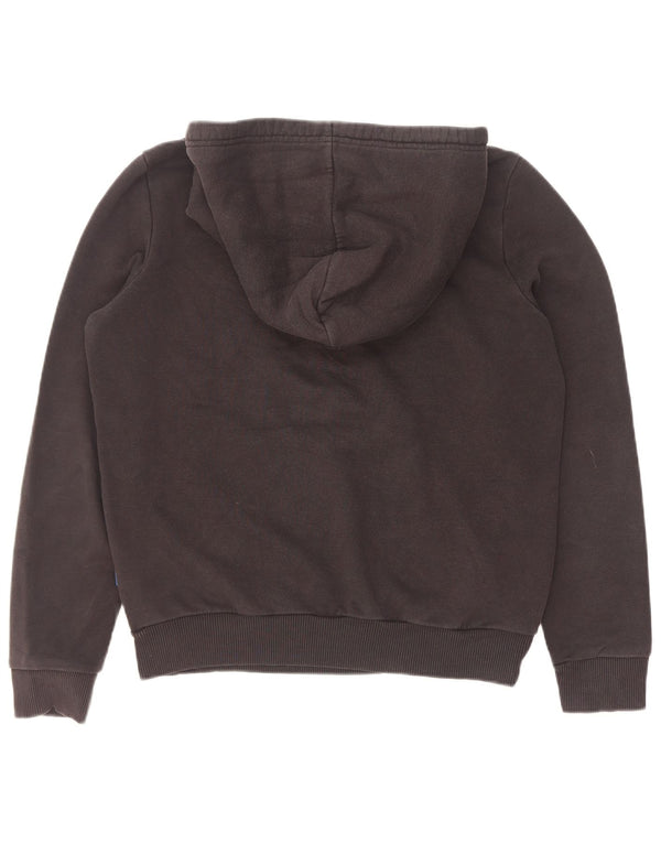 Damska bluza z kapturem Adidas Graphic UK 14, duża, czarna bawełna