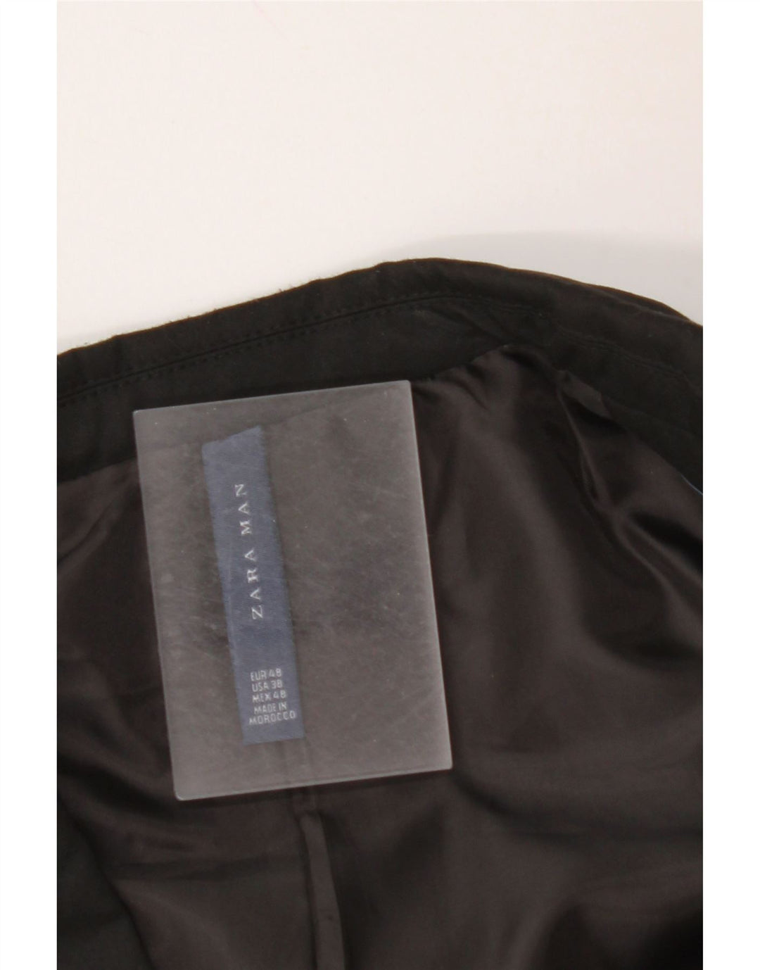 Męska marynarka ZARA zapinana na 2 guziki EU 48, średnia czarna