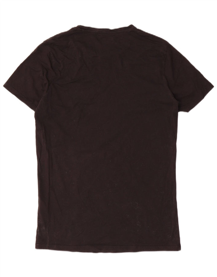 T-shirt męski Diesel, duży, czarny, bawełniany