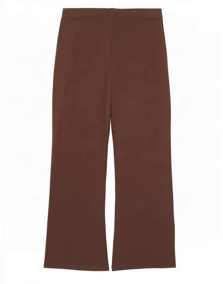 Marks & Spencer Damskie legginsy Flare UK 12 Średni brązowy wiskoza