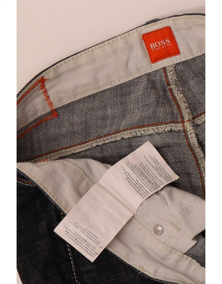 Męskie jeansy slim fit Hugo Boss W31 L32 Niebieskie bawełniane