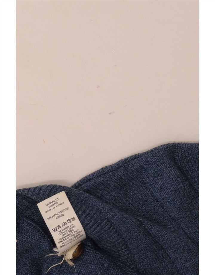 Marks & Spencer Męski sweter St. Michael Cardigan XL Granatowy Akryl