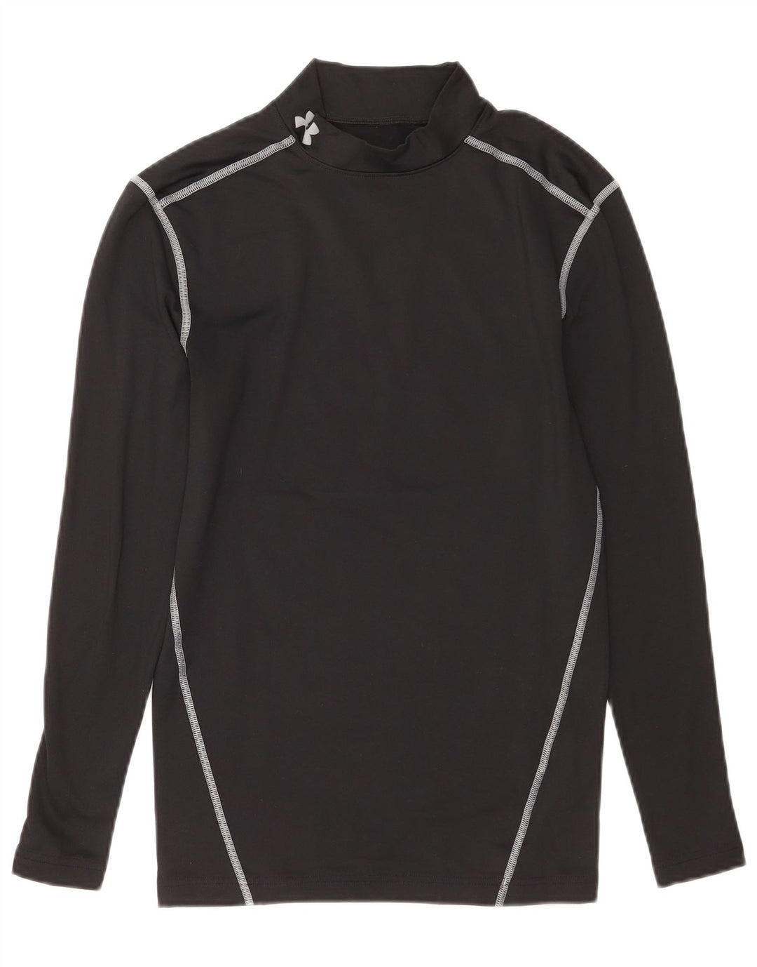 Damska koszulka Cold Gear z długim rękawem Under Armour UK 12, średni czarny poliester