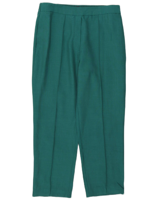 Marks & Spencer Damskie zwężane spodnie codzienne UK 16, duże W34 L27 Niebieskie