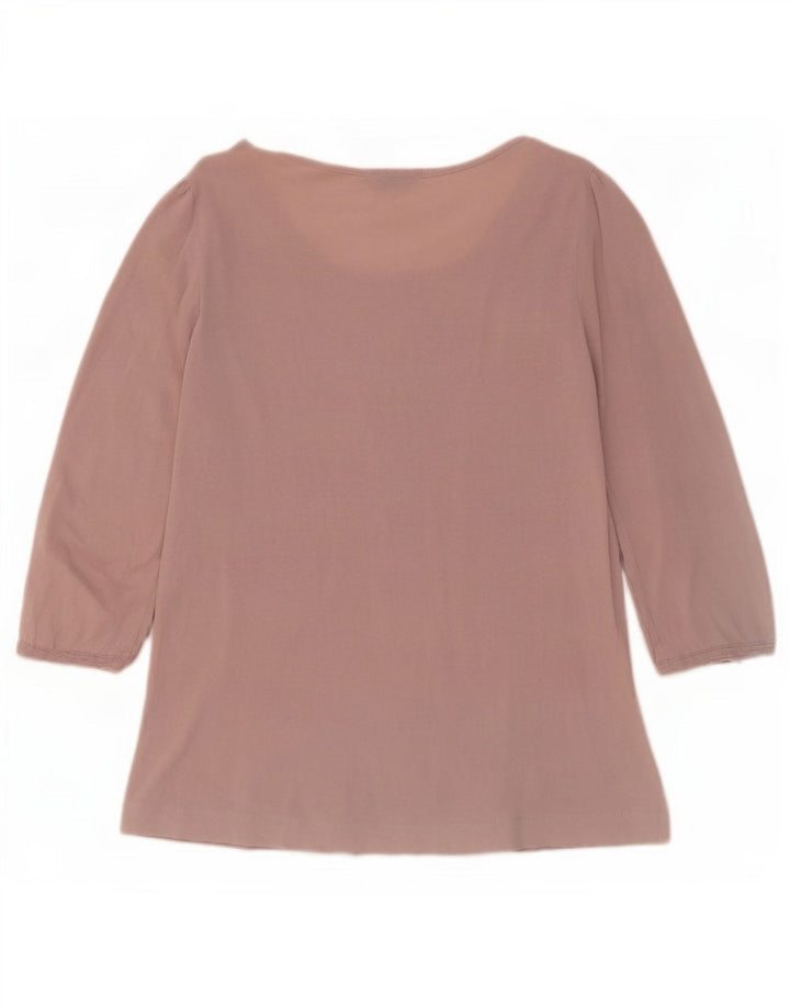 Damski top Massimo Dutti z rękawem 3/4 UK 12, średni róż