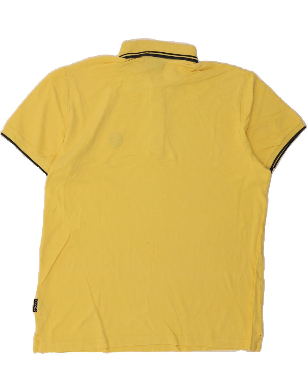 GIANMARCO VENTURI Mens Polo Shirt 2XL Yellow Cotton Vintage Gianmarco Venturi and Second-Hand Gianmarco Venturi from Messina Hembry 