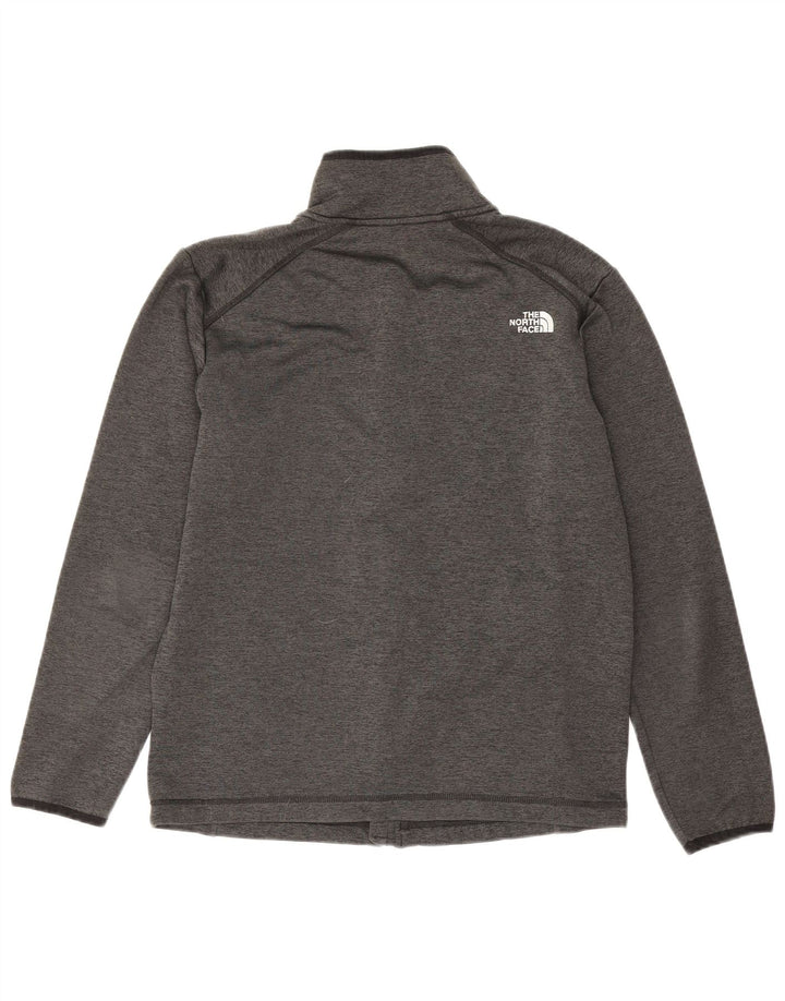 Męska kurtka dresowa The North Face w kolorze średnioszarym, z poliestru w cętki