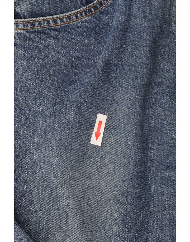 Damskie jeansy Levi's 525 Flared W28 L34 Niebieskie bawełniane