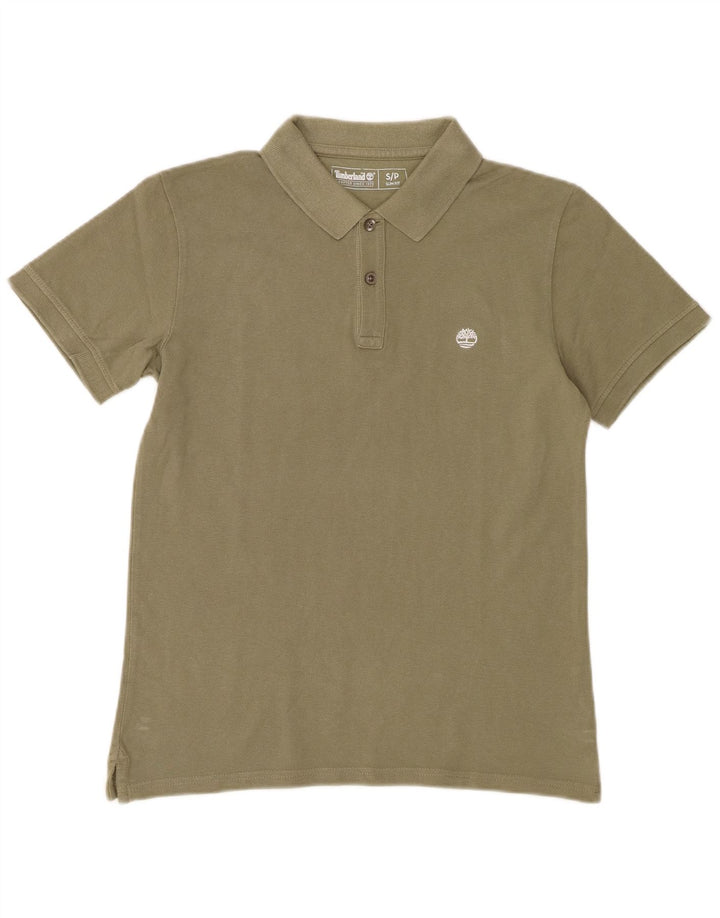 Męska koszulka polo Timberland Slim Fit, mała, khaki