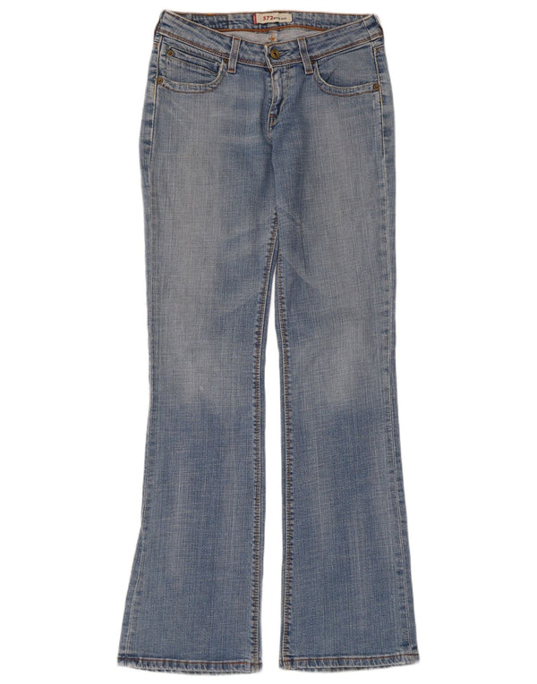 Damskie jeansy Levi's 572 Bootcut W28 L34 Niebieska bawełna