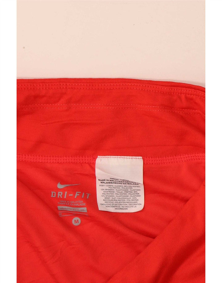 Damskie spodenki sportowe Nike Dri Fit UK 14, średni czerwony kamuflaż, poliester