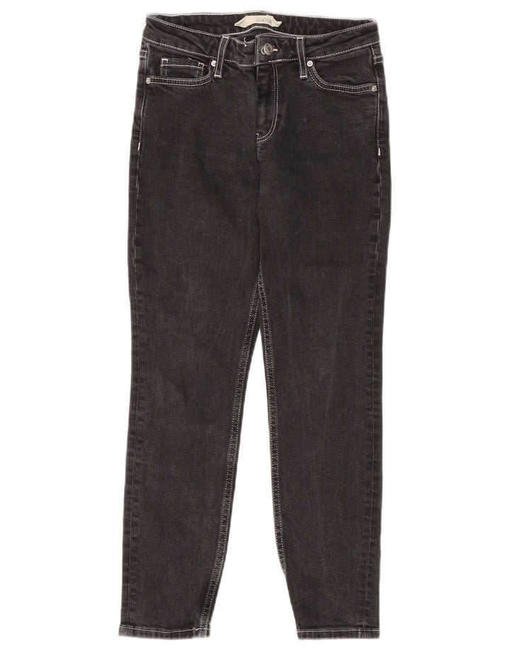 TOPSHOP Damskie jeansy Baxter Crop W26 L25 czarne