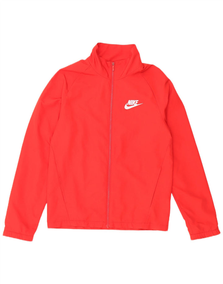 Męska bluza dresowa NIKE, mała, czerwona, poliester