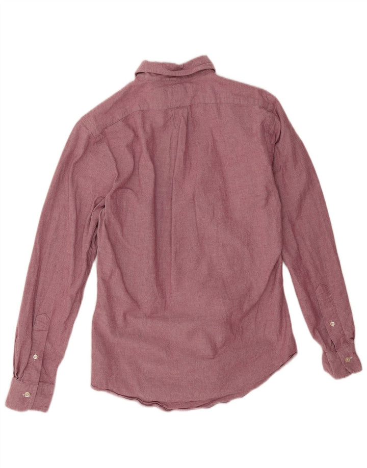 Koszula męska Ralph Lauren o dopasowanym kroju, średnia, bordowa bawełna