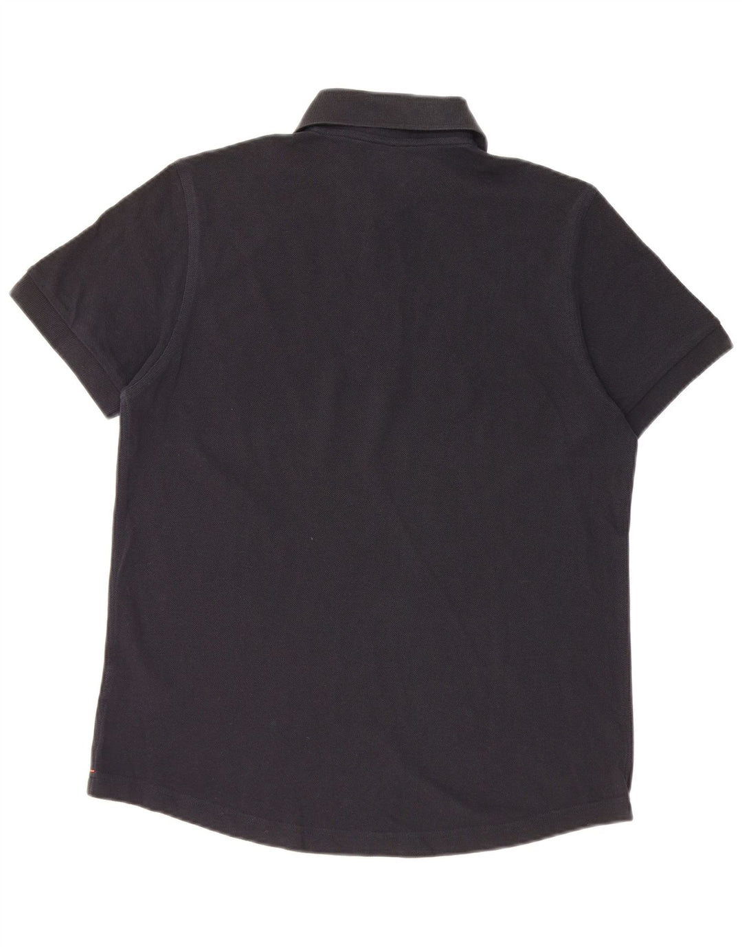 Męska koszulka polo Hugo Boss, średnia czarna, bawełniana