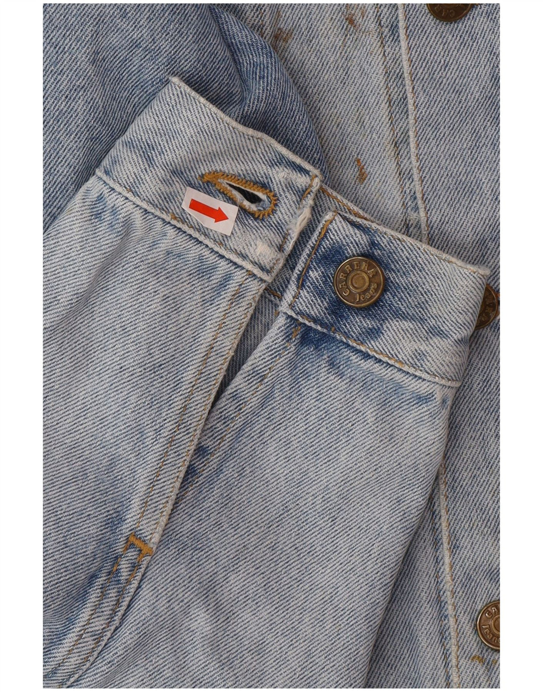 Męska kurtka dżinsowa CARRERA UK 40, duża niebieska