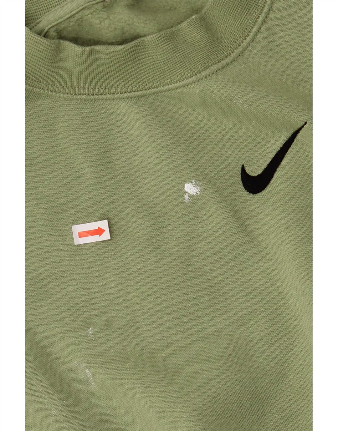 Męska bluza dresowa Nike o luźnym kroju, mała, zielona bawełna
