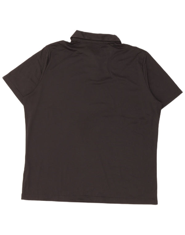 Męska koszulka polo The North Face XL, czarna, poliestrowa