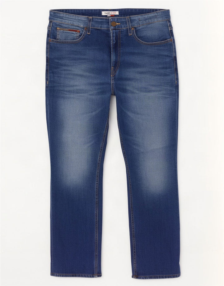 Męskie jeansy slim fit Tommy Hilfiger W32 L32 Niebieskie bawełniane