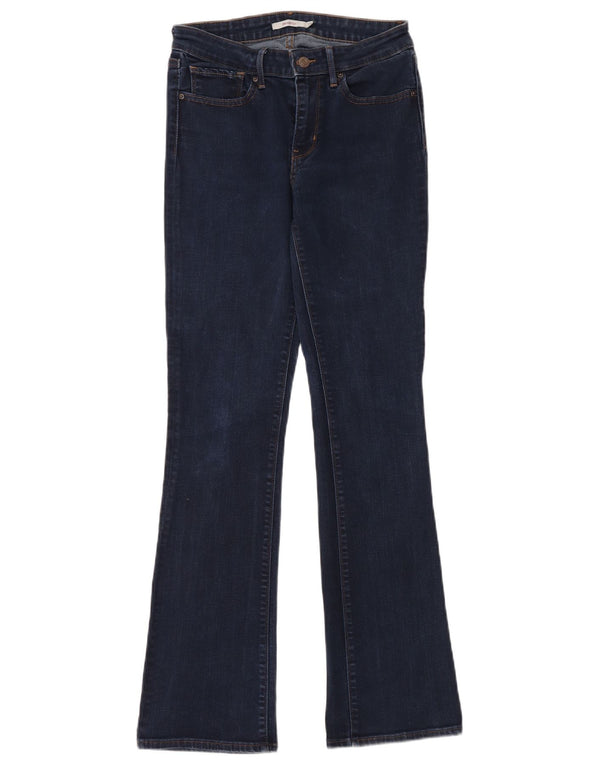 Damskie dżinsy Levi's 715 Bootcut W30 L32 Granatowa bawełna