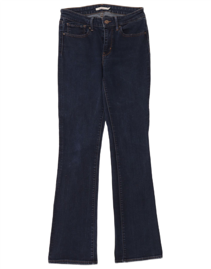 Damskie dżinsy Levi's 715 Bootcut W30 L32 Granatowa bawełna