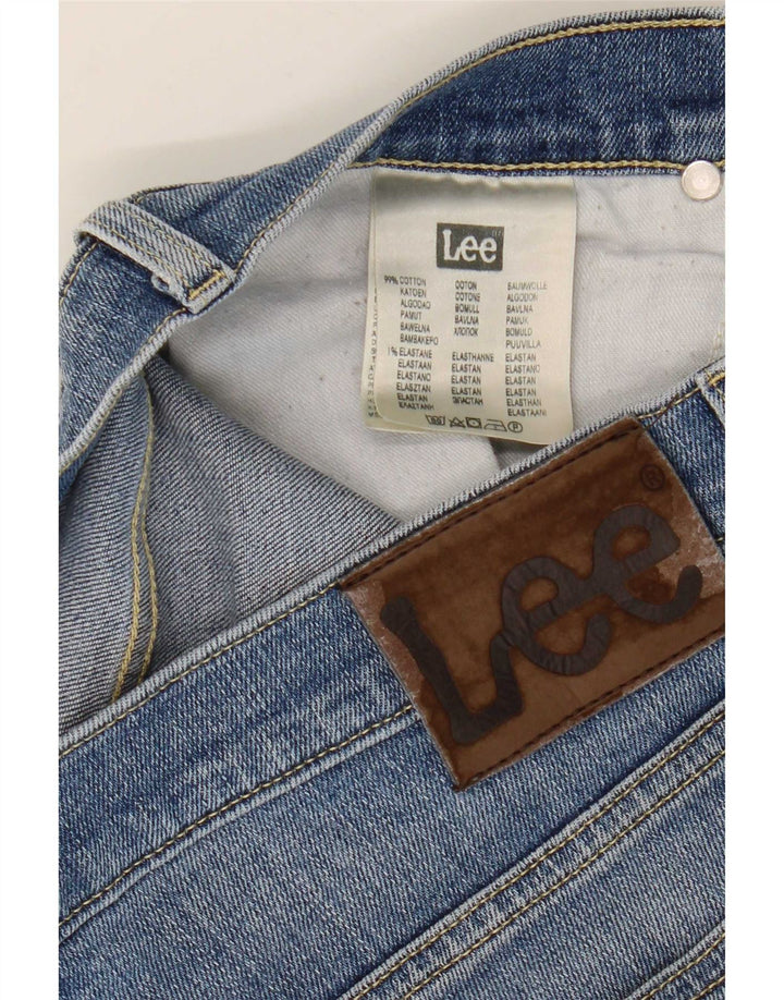 Lee Męskie Luke Slim Jeans W32 L32 Niebieskie bawełniane