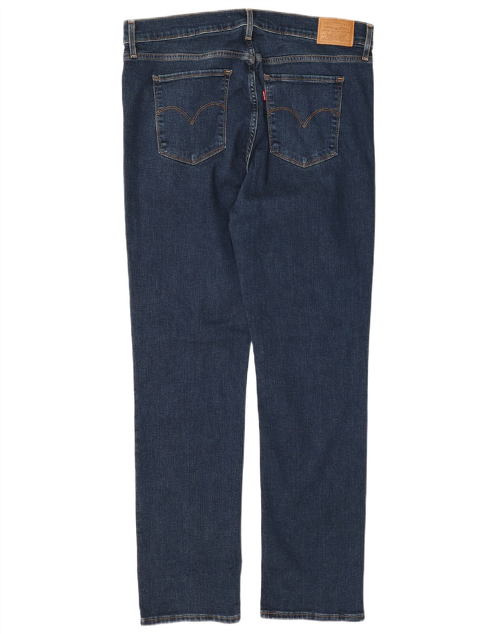 Damskie dżinsy Levi's 314 Shaping Straight W32 L32 Granatowa bawełna
