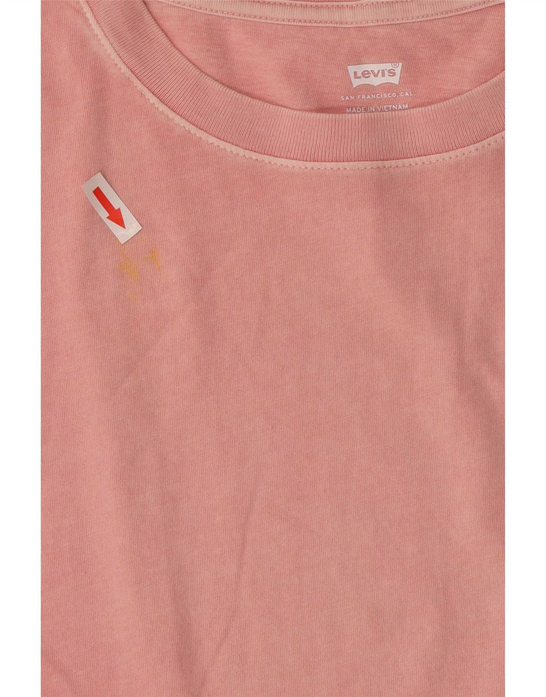 Damska koszulka oversize z grafiką Levi's Top UK 10 Small Pink