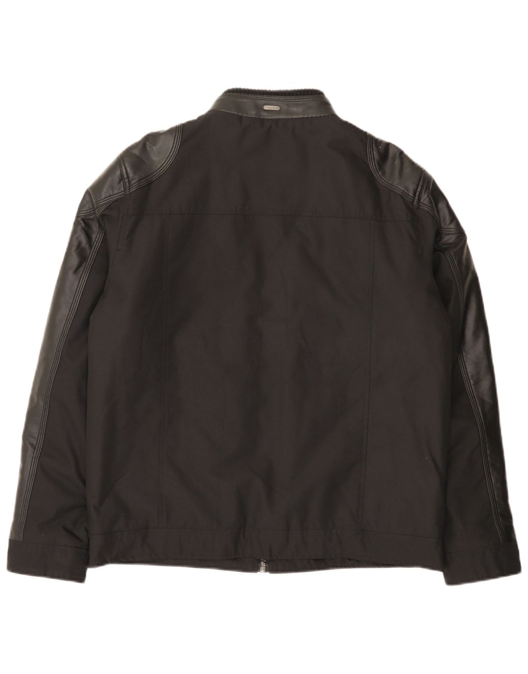 Męska kurtka wiatrówka Bomber Calvin Klein UK 38, średnia czarna, nowoczesna