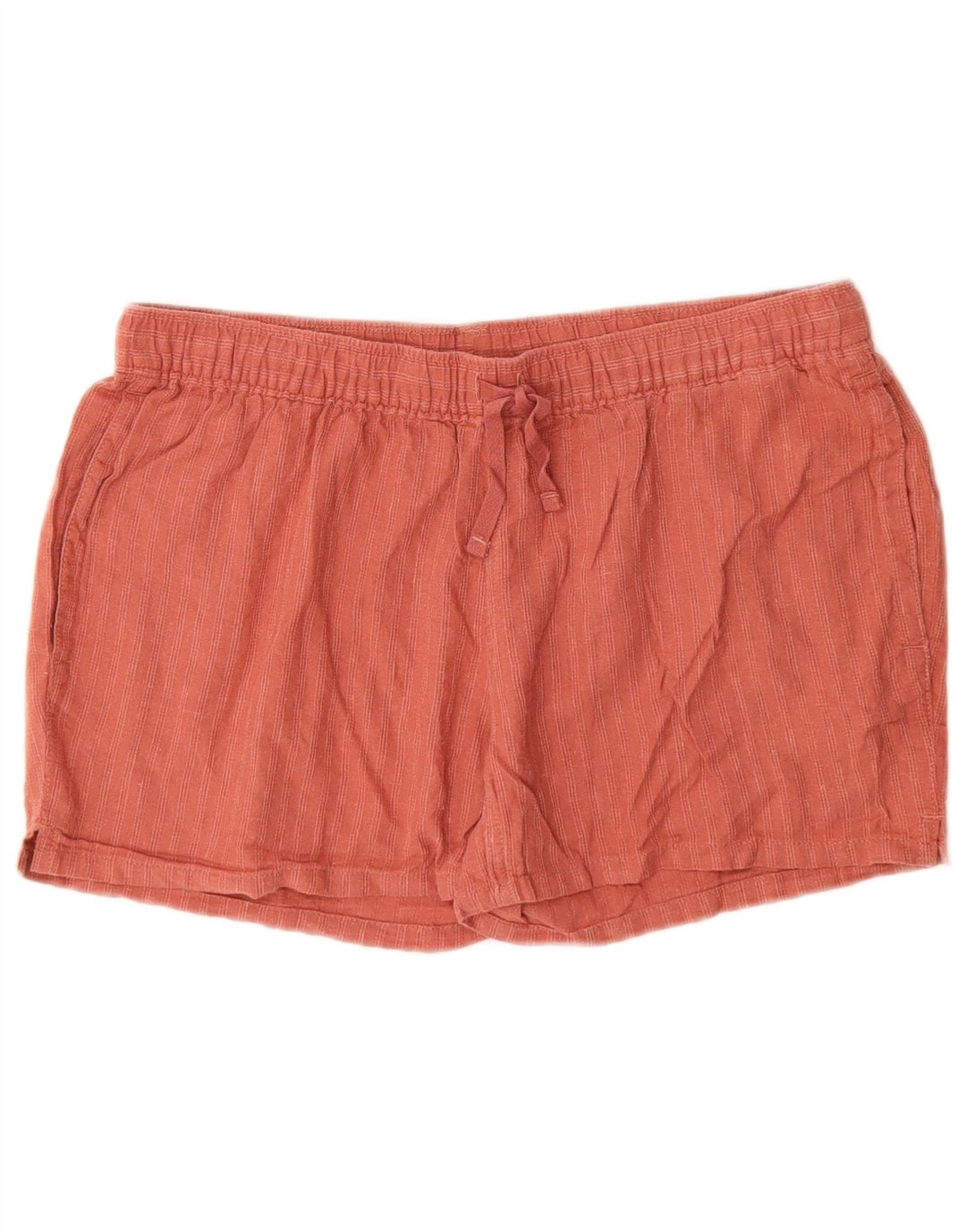 Damskie spodenki Chino PATAGONIA małe W27 bordowe paski konopne