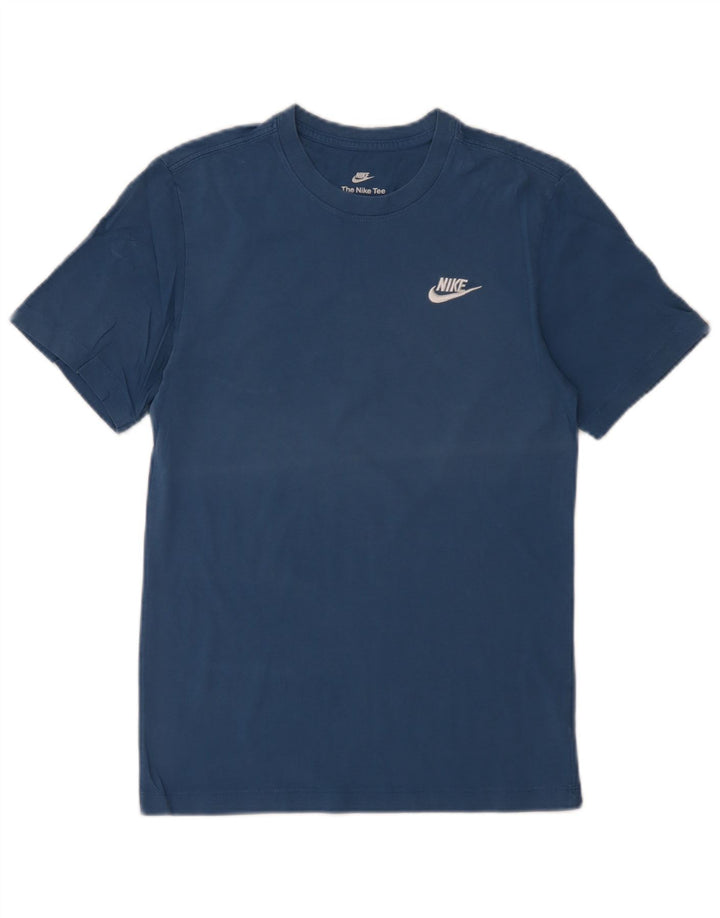 T-shirt męski Nike Top XS, niebieska bawełna