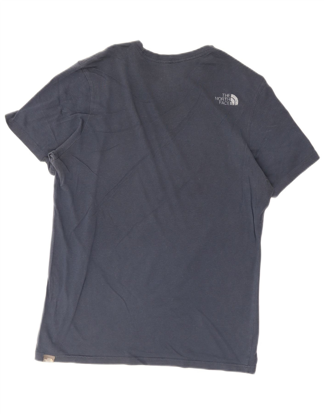 Męski t-shirt z grafiką The North Face, kolor średni niebieski