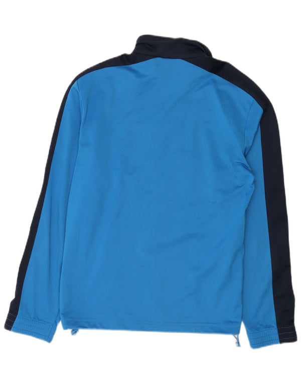 Umbro Womens Tracksuit Top Jacket UK 18 XL Blue Colourblock