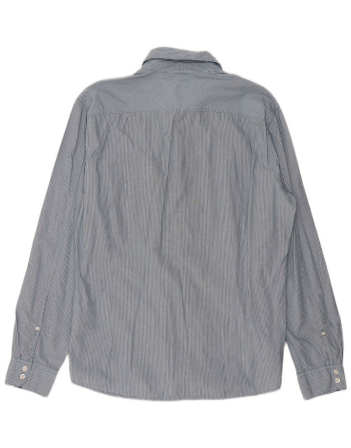 Koszula męska ESPRIT Slim Fit, duża niebieska w prążki