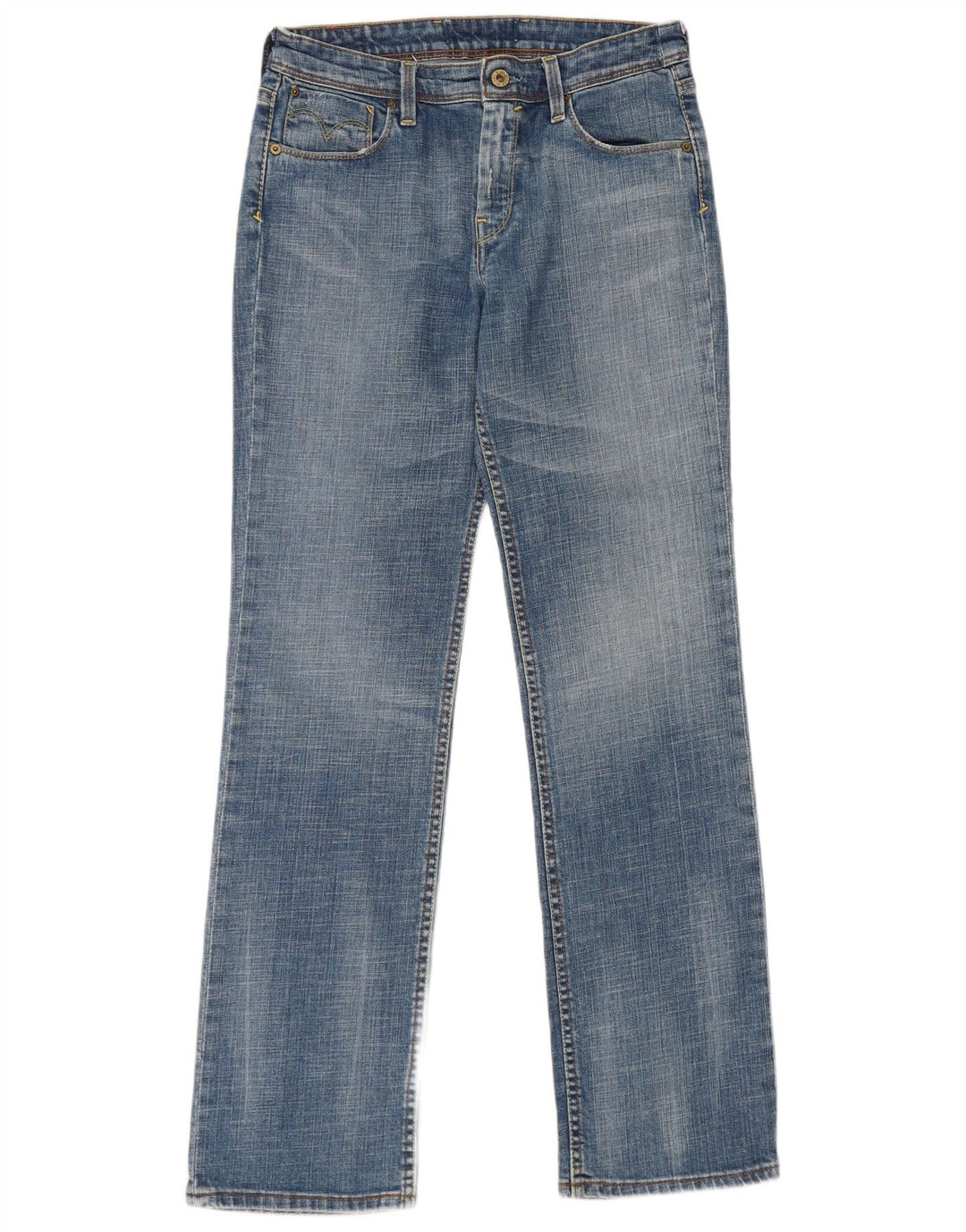 Damskie proste dżinsy Levi's W29 L32 Niebieskie bawełniane
