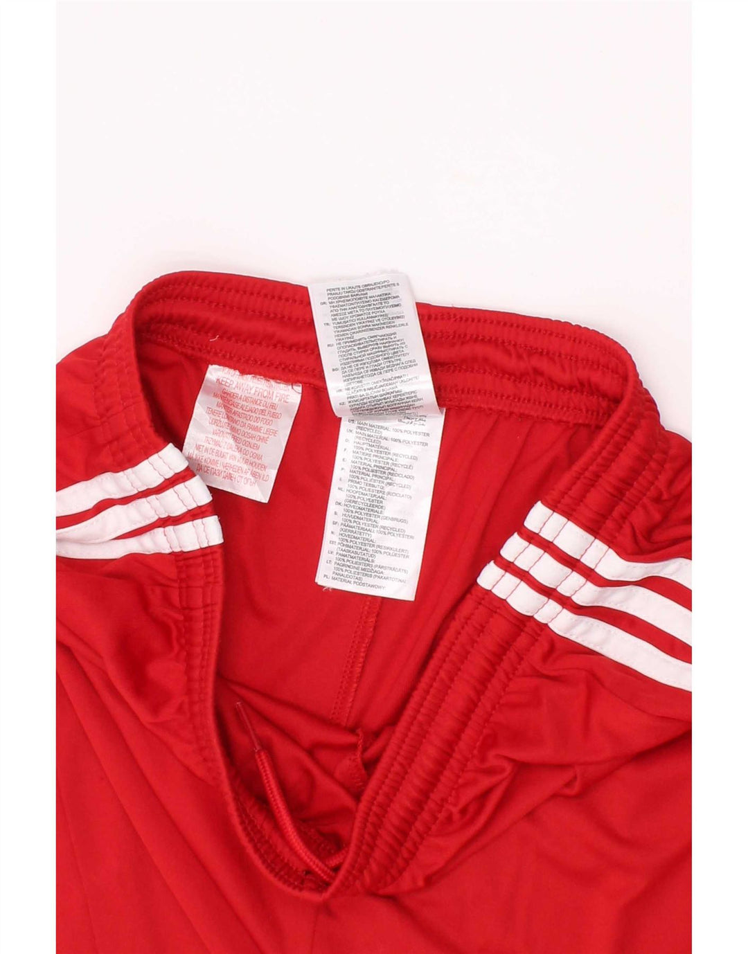 Chłopięce spodenki sportowe Adidas Aeroready 13-14 lat, czerwony poliester