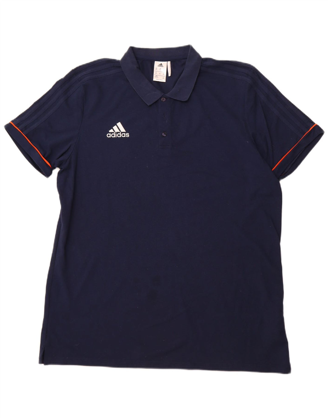 Męska koszulka polo ADIDAS Climalite 2XL, granatowa, bawełniana