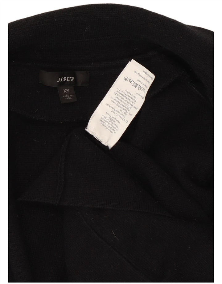 Damska marynarka J. Crew Oversize z rękawami 3/4 i otwartymi, UK 6 XS, granatowa