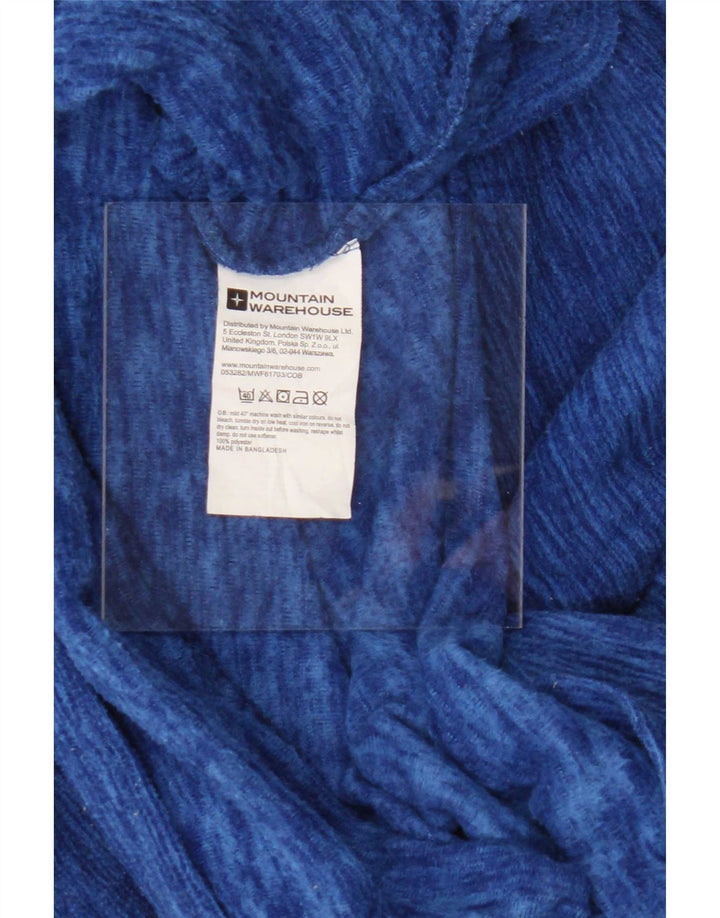 Męski sweter polarowy Mountain Warehouse z zamkiem błyskawicznym, średnioniebieski, nakrapiany