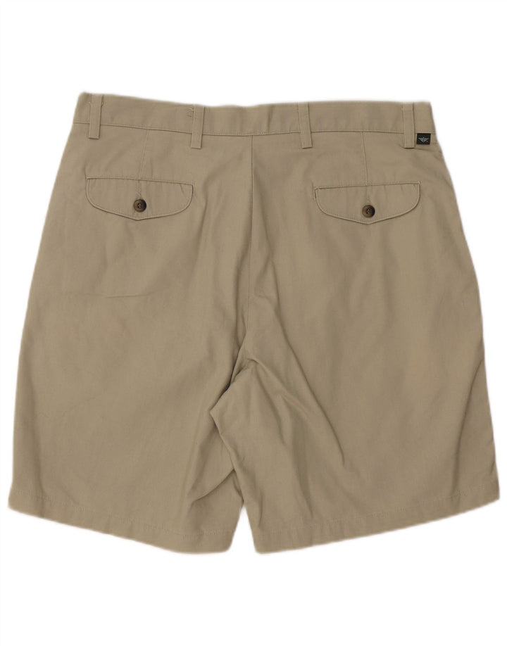 Spodenki męskie DOCKERS Chino W36, duże, beżowe, bawełniane