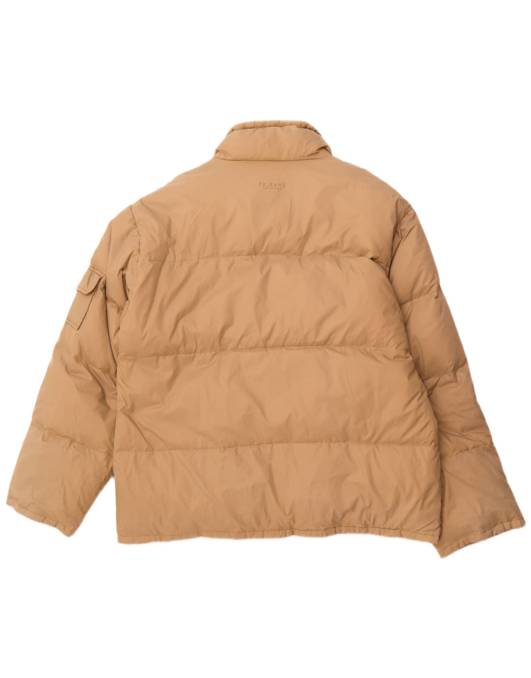 Męska ocieplana kurtka CALVIN KLEIN JEANS UK 42 XL, beżowa