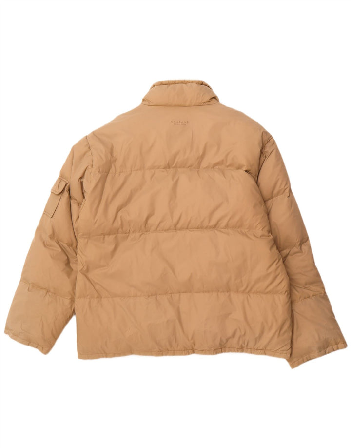 Męska ocieplana kurtka CALVIN KLEIN JEANS UK 42 XL, beżowa