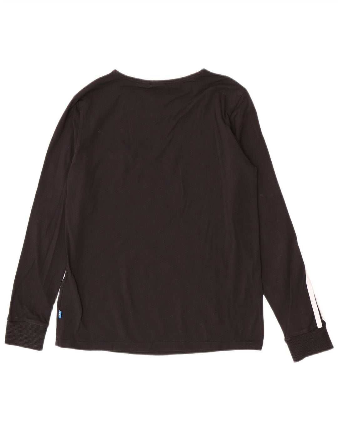 Top damski Adidas z długim rękawem UK 10, mały, czarny, bawełniany