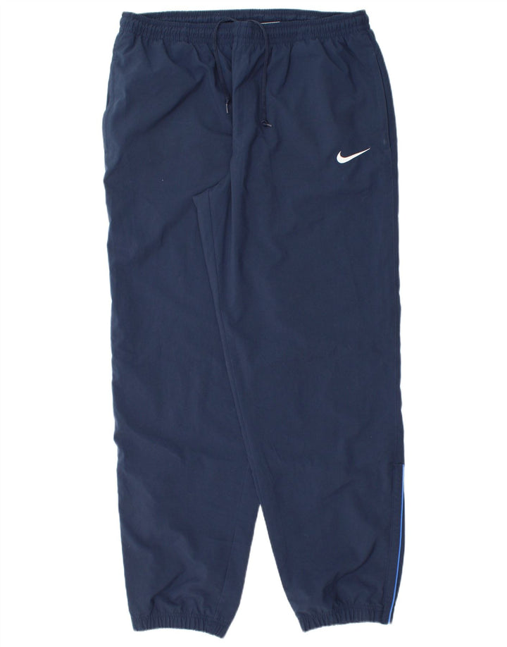 Pełny dres męski Nike UK 44/46 XL Granatowy poliester z blokami kolorów