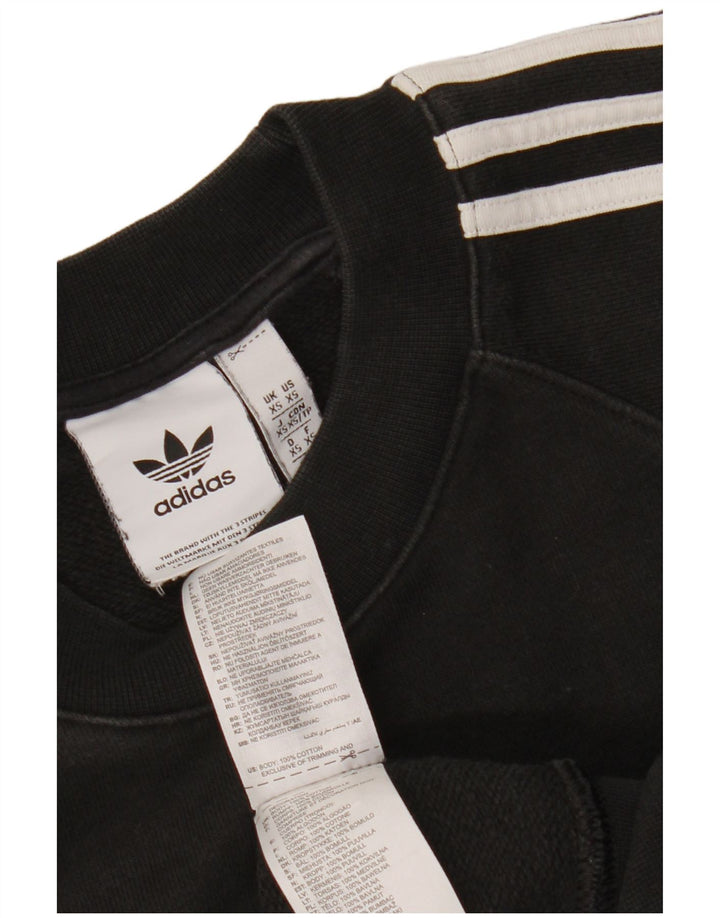 Adidas Męska Bluza Sweter XS Czarna Bawełna