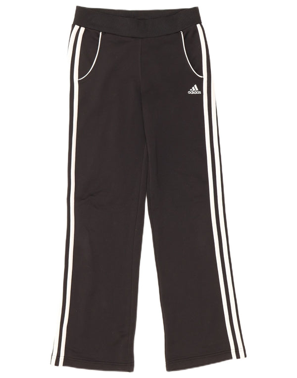Adidas Girls Tracksuit Trousers 11-12 Years  Black Polyester